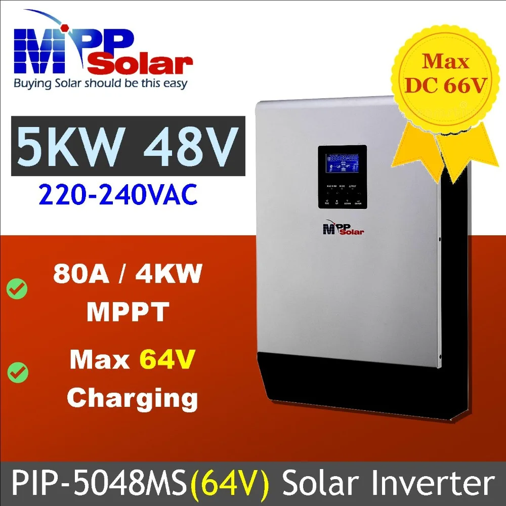 Aliexpress.com : Buy 5000w Solar inverter 48v 230vac+ mppt solar