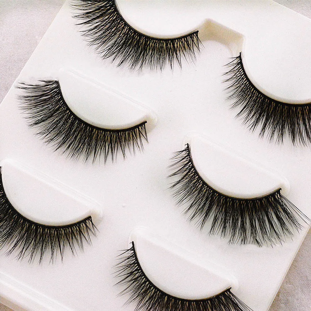

Women 3D Multilayer Thick Long False Eyelashes Extension Makeup Beauty Tools