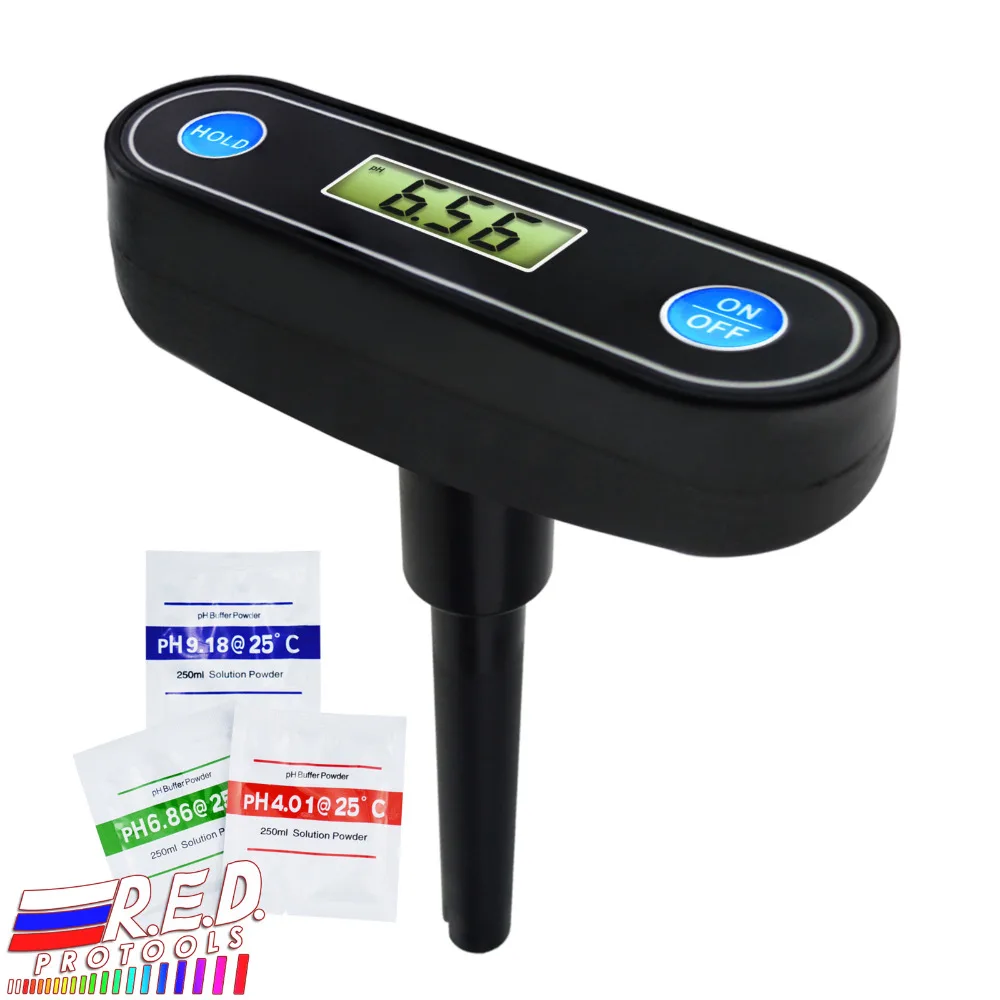 

Economical pH Pocket Meter Tester Size with Clip, High Accuracy Removable Probe Electrode, Economic, Laboratory, School