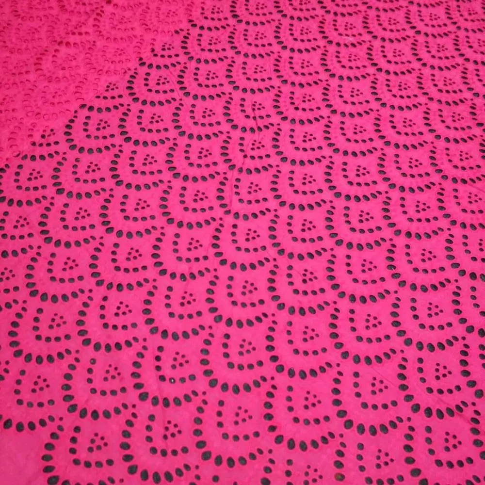 

2018 Top Selling! New Arrival Beautiful High Quality Swiss Voile Lace Polish Lace Fabric with holes hadncut polish lace fabric