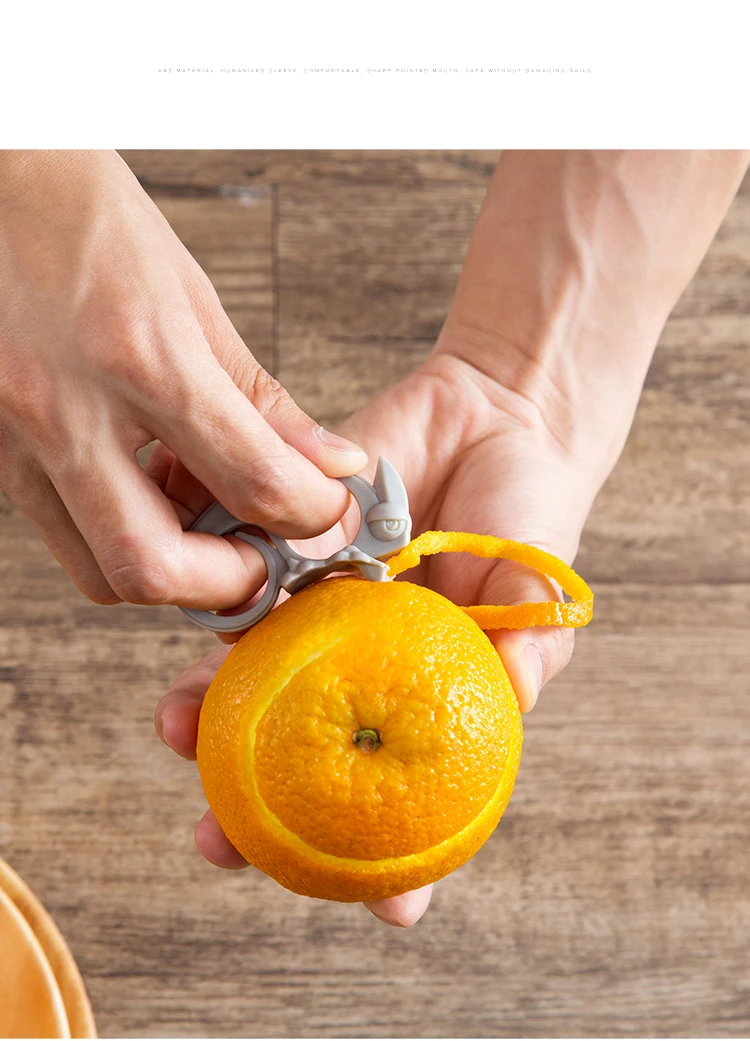 OYOURLIFE 1 шт. креативная кухонная Овощечистка для фруктов Лимон Апельсин Овощечистка терка для овощей Дыня планер кухонные аксессуары