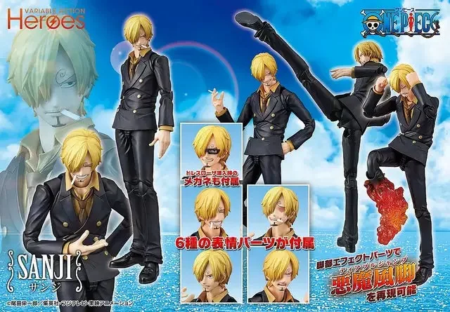 Оригинальная экшн-фигурка Sanji из ПВХ | Игрушки и хобби