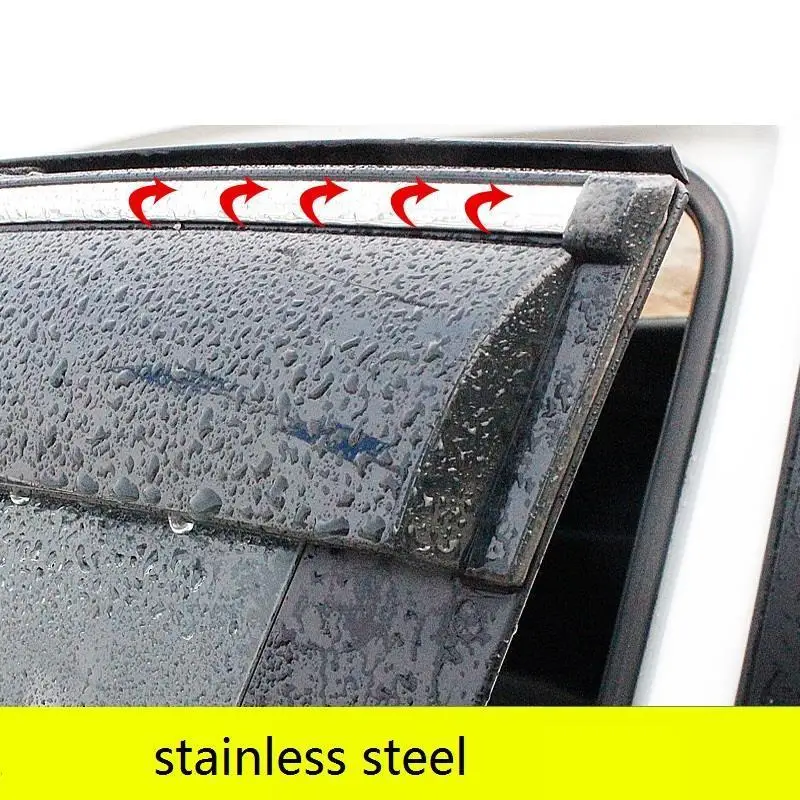 

Window exterior Excent decorative protecter trim decoration car styling covers 05 06 07 08 09 10 11 12 13 FOR Citroen Elysee