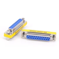 D-SUB DB25 Female to Female Connector Adapter Mini Gender Changer Printer Parallel LPT Port F TO F 5