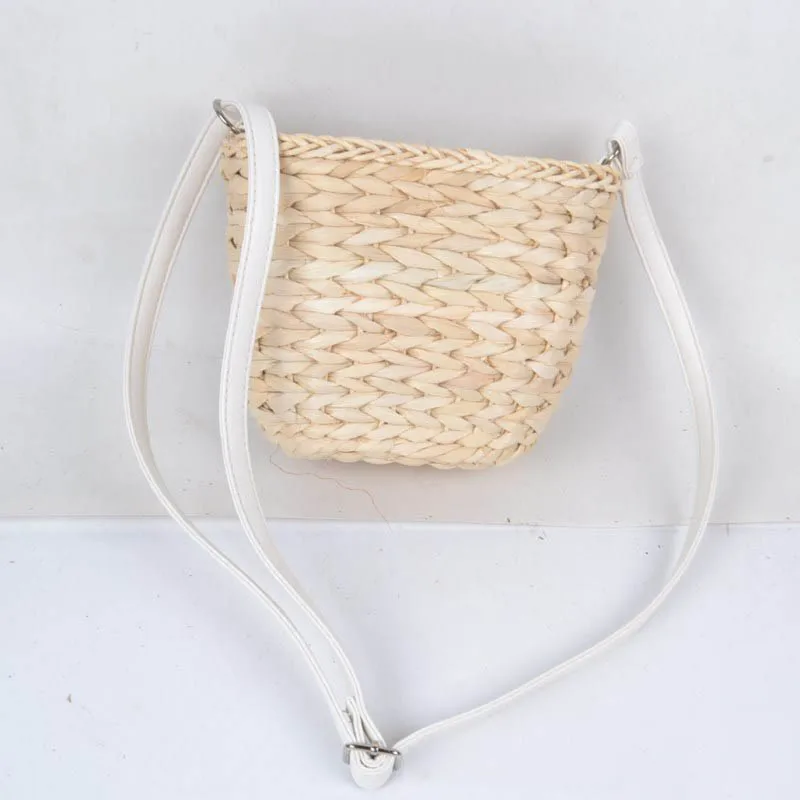 Women Handbag INS Popular Female Straw Bags Ladies Travel Handmade Weave Shoulder Bag Casual Mini Knitted Crossbody SS3180 (8)