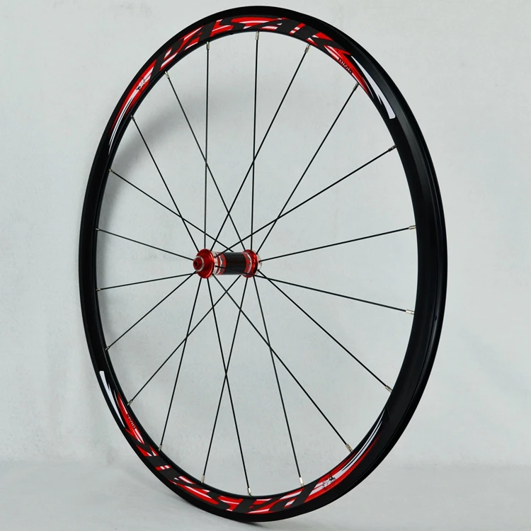 Cheap 700C Carbon Fiber Wheels Road Bike Bicycle Wheel Light Carbon Wheelset V/C Brakes 30MM Rim direct-pull stainless steel spoke 2 Cheap 700C Carbon Fiber Wheels Road Bike Bicycle Wheel Light Carbon Wheelset V/C Brakes 30MM Rim direct-pull stainless steel spoke 2