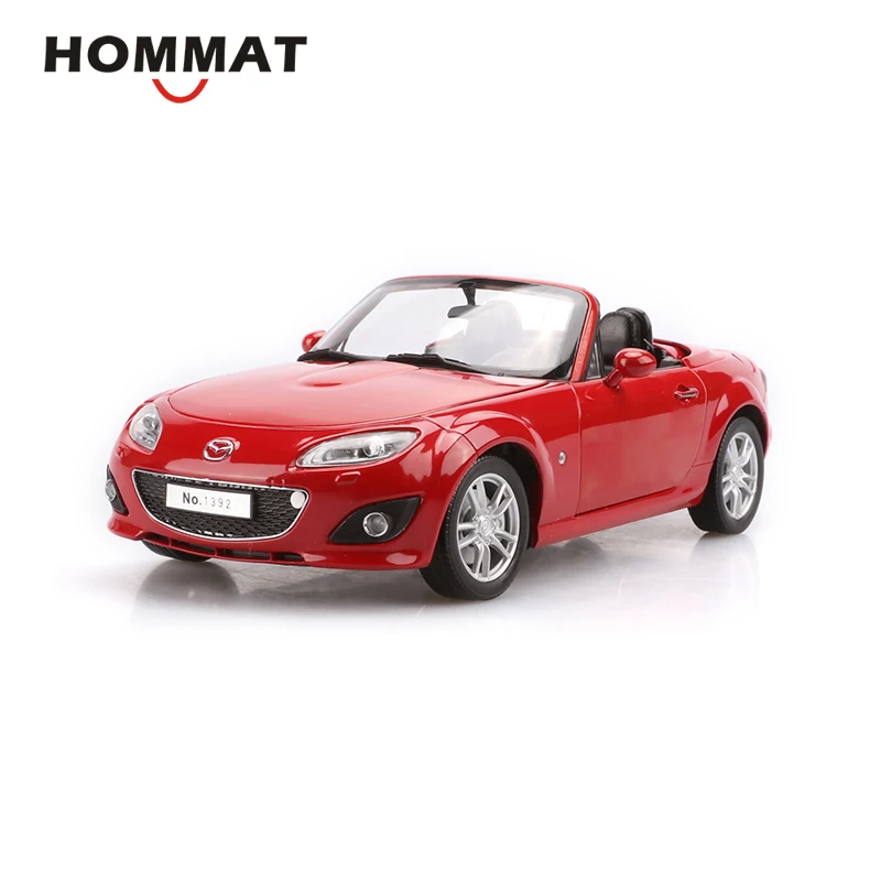 HOMMAT моделирование 1:18 Масштаб Mazda MX-5 сплав литья под давлением модели автомобилей спортивный автомобиль модель подарок коллекция