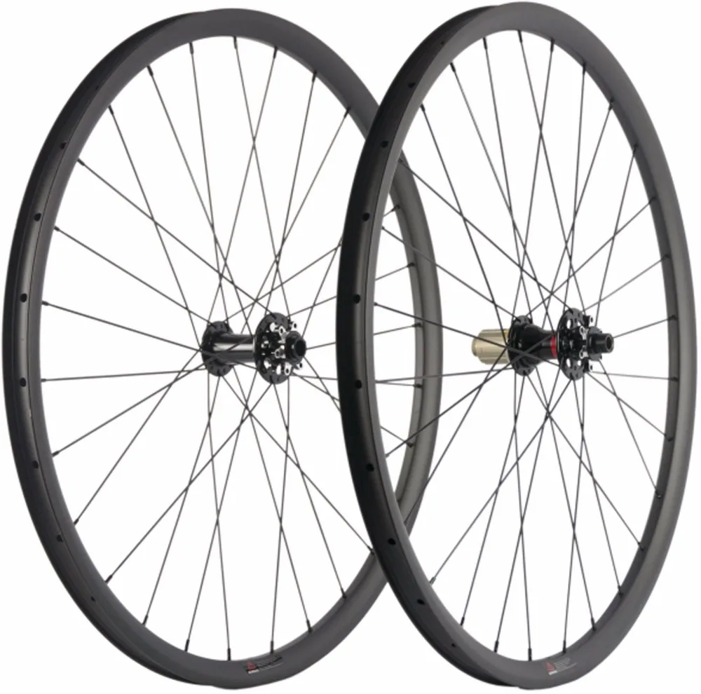 

29er tubeless carbon mtb wheels symmetry design 27mm width for XC mountain bike dt hubs 29er mtb carbon wheel tubeless 29 rims