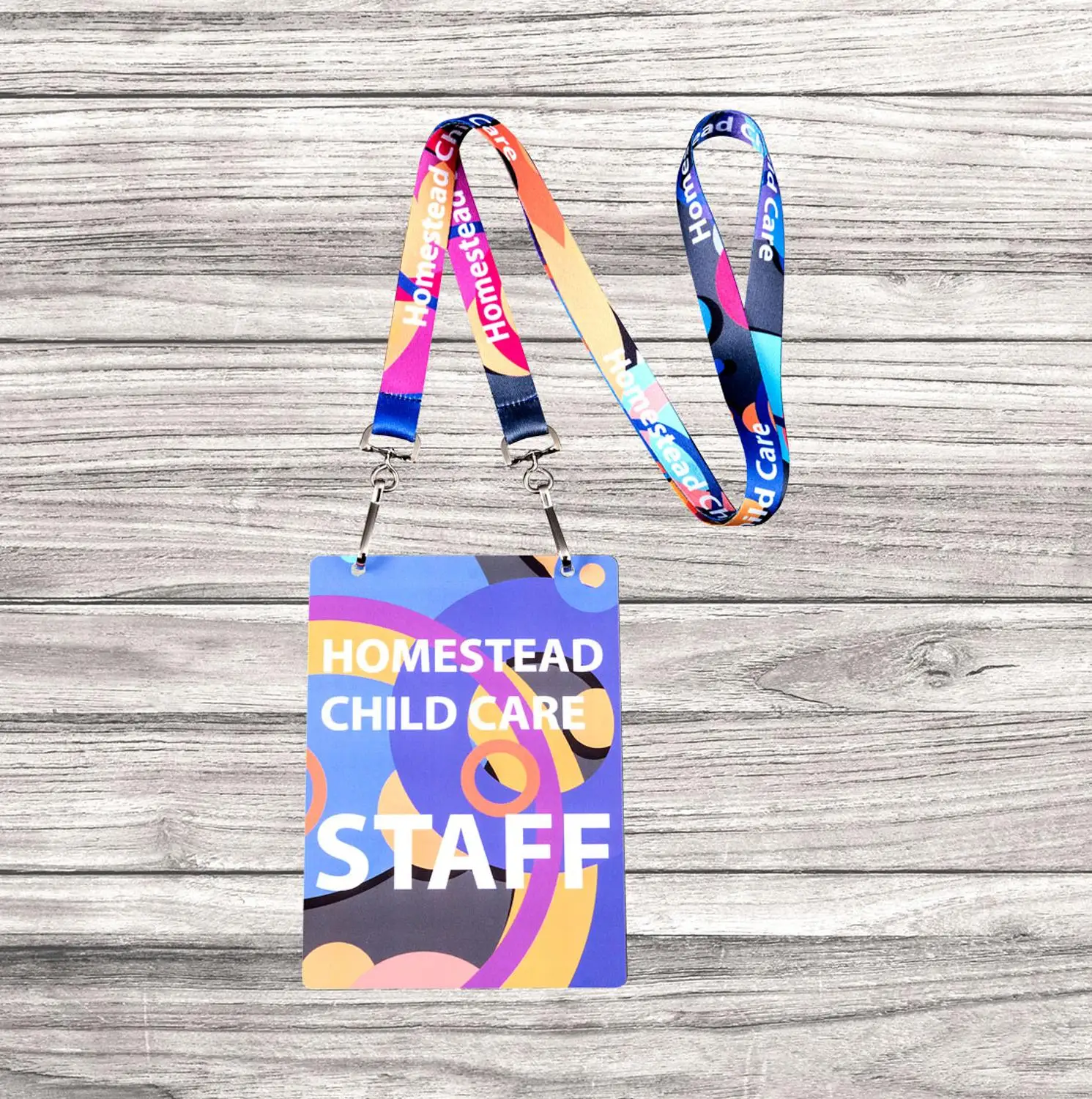 

No MOQ 1 piece Dual Clip open ended neck lanyards for camera strap with ID card Holder hard PVC Cards and full color print