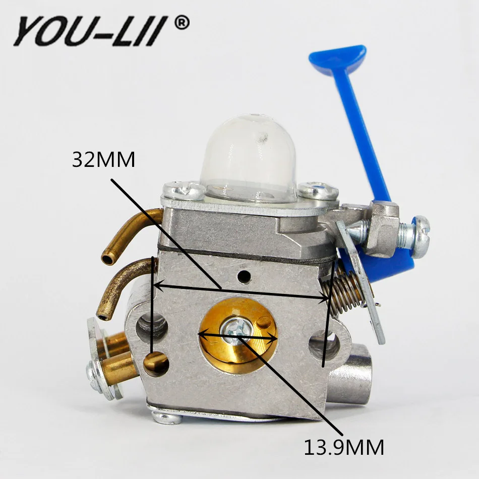 Карбюратор YOULII OEM Husqvarna КАРБЮРАТОР 545081848 545130001 для ZAMA 128C 128L 128LD 128R 128RJ|Карбюратор| |