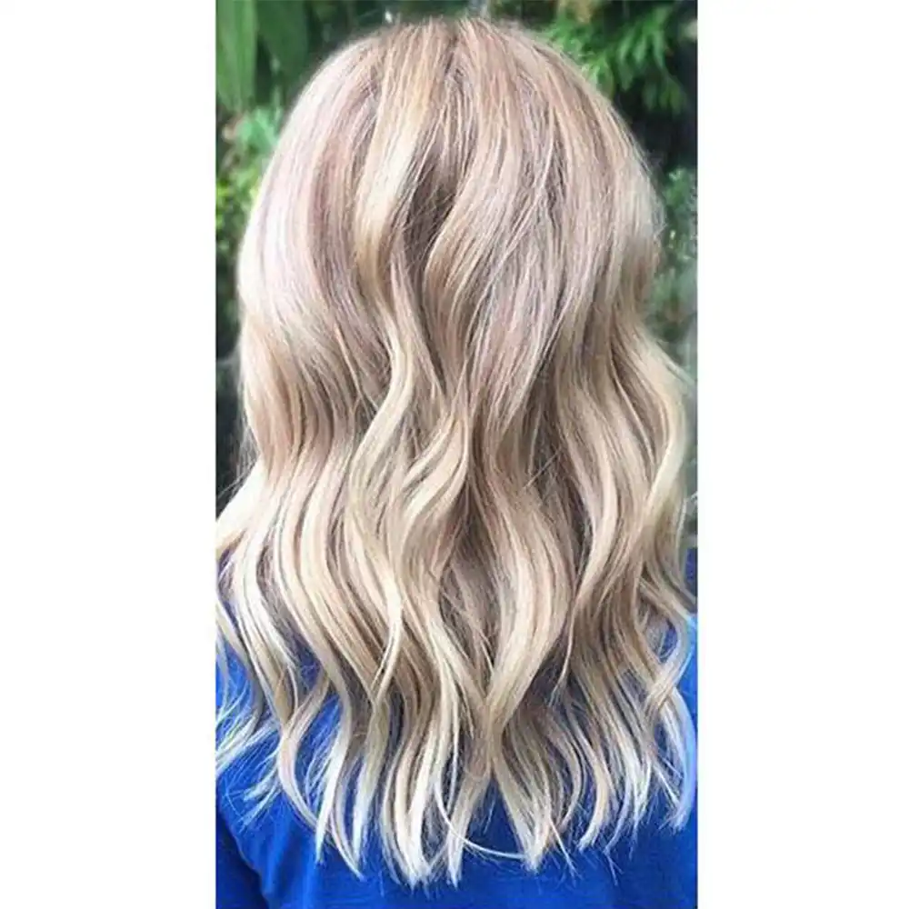 Moresoo Remy Tape In Hair Extension Human Hair Highlighted Color