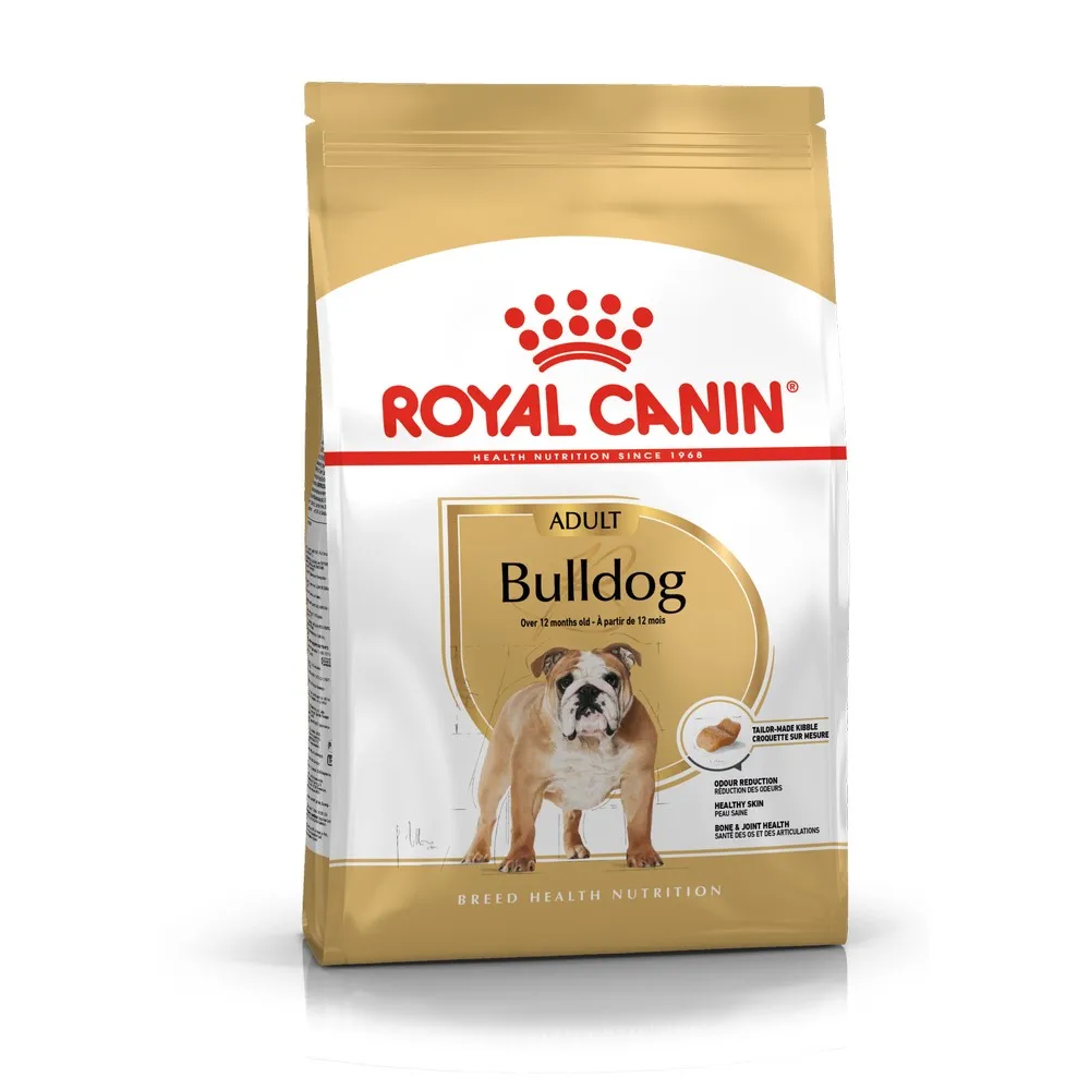 Royal Canin Bulldog Adult корм для собак породы бульдог, 3 кг