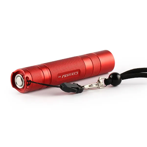 Новый алюминиевый сплав Convoy S2 + красный светодиодный фонарик корпус для DIY|convoy