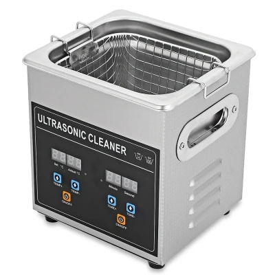 

2L Digital Ultrasonic Cleaner Machine with Heater Timer Cleaning Jewelry False Tooth Shaver