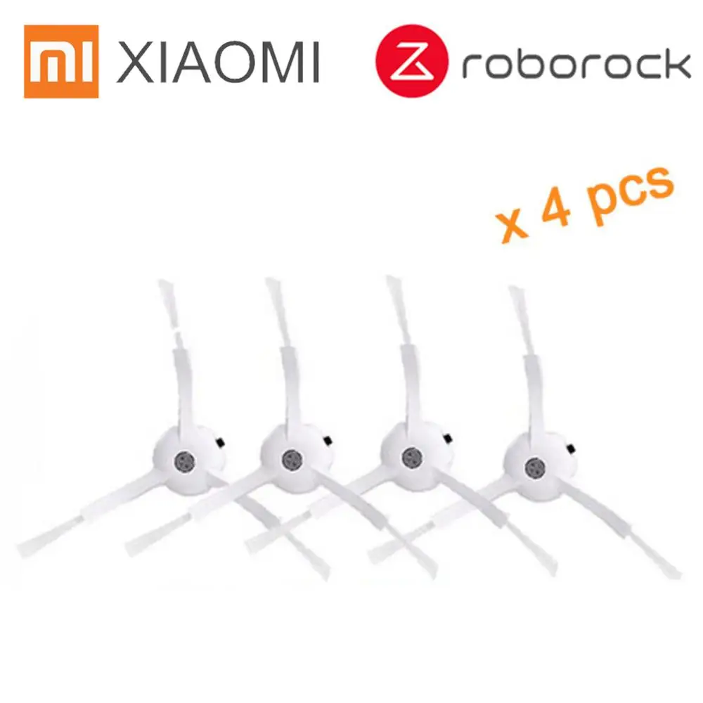 Детали Roborock S50 S51 подходят для пылесоса Xiaomi 2 HEPA фильтр швабры тряпки основная щетка инструмент боковая щетка резервуар для воды фильтр - Цвет: total 4Pcs