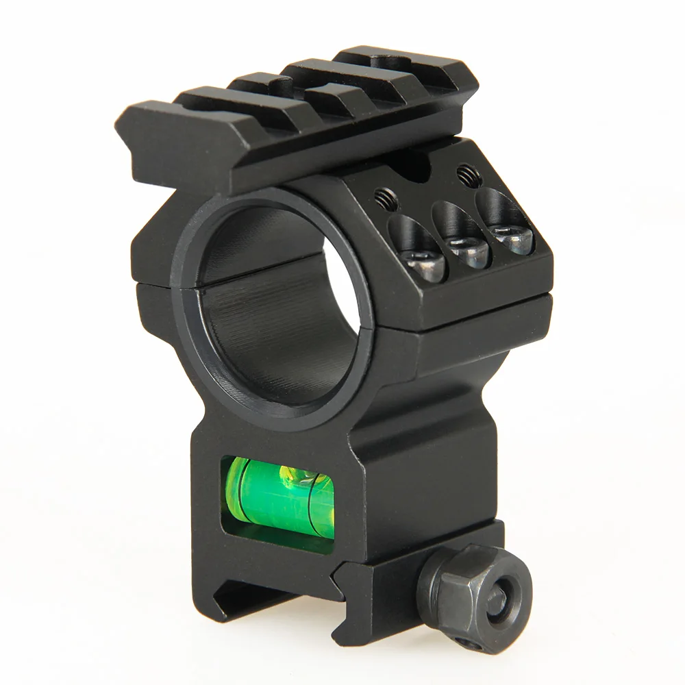 

Tacitcal Scope Ring 25.4-30mm Hunting rail Ring Mount Fits 21mm Rail Scope Mount with scope level GZ240199