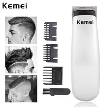 Kemei дизайн электрическая машинка для стрижки волос мини триммер для стрижки волос борода Парикмахерская Бритва для мужчин стильные инструменты стиль r KM-666