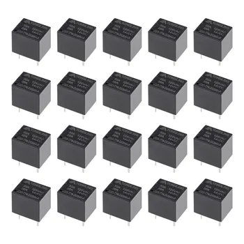 

UXCELL 20 Pcs Relays JQC-T78-DC24V-A DC 24V Coil SPST 4 Pin PCB Electromagnetic Power Relay Communication Electronic Equipment