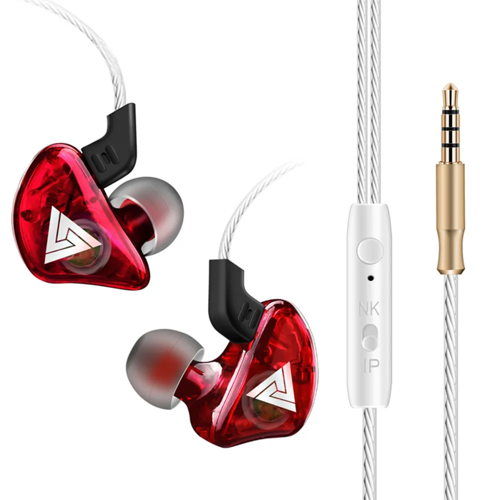 

New Headphone QKZ CK5 In Ear Earphone Stereo Race Sport Headset high quality foldable headphones wholesale