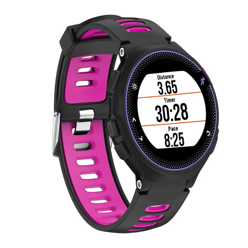 Carprie Напульсники Спорт Мягкая замена силиконовый браслет ремешок для Garmin Forerunner 230 Перевозка груза падения 180102 Бесплатная