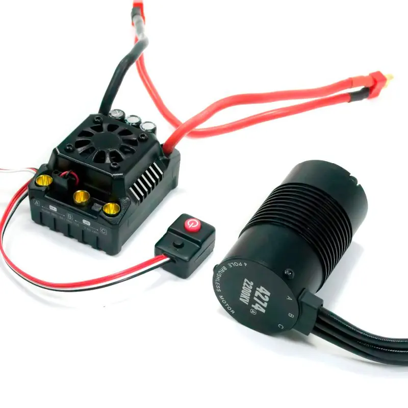 Hobbywing EzRun Max8 v3 150A водонепроницаемый бесщеточный ESC T/TRX штекер + 2200KV мотор для 1/8 RC