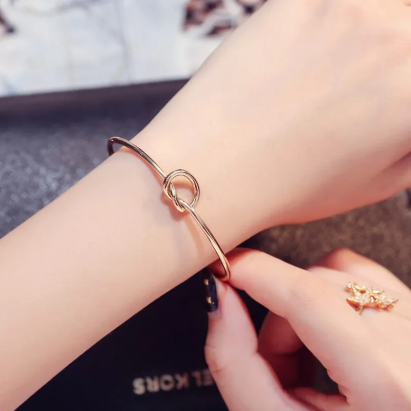 Knot-Cuff-Bracelets-Bangles-Fashion-Open-Bangle-Women-Bracelet-With-Watch-Pulseiras-Pulseira-Feminin-LOVE-Valentine(1)