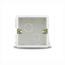 Switch Box, Plastic Materials, Standard Internal Mount Back Box Wall Switch Box For 80mm*80mm light Switch Socket