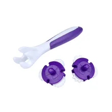 1 набор(2 ролика с 1 ручкой) помадка ролики резаки тиснение Сахар Ремесло Инструменты помадка украшения торта DIY Инструменты для выпечки