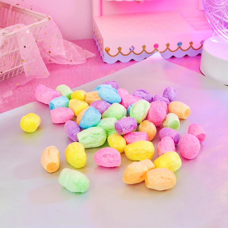 Happy Monkey New 10g Slime Supplies DIY Toy Foam Silkworm Cocoon Slime Accessories Filler Decoration Gift Toy for Kids Adults Happy Monkey New 10g Slime Supplies DIY Toy Foam Silkworm Cocoon Slime Accessories Filler Decoration Gift Toy for Kids Adults