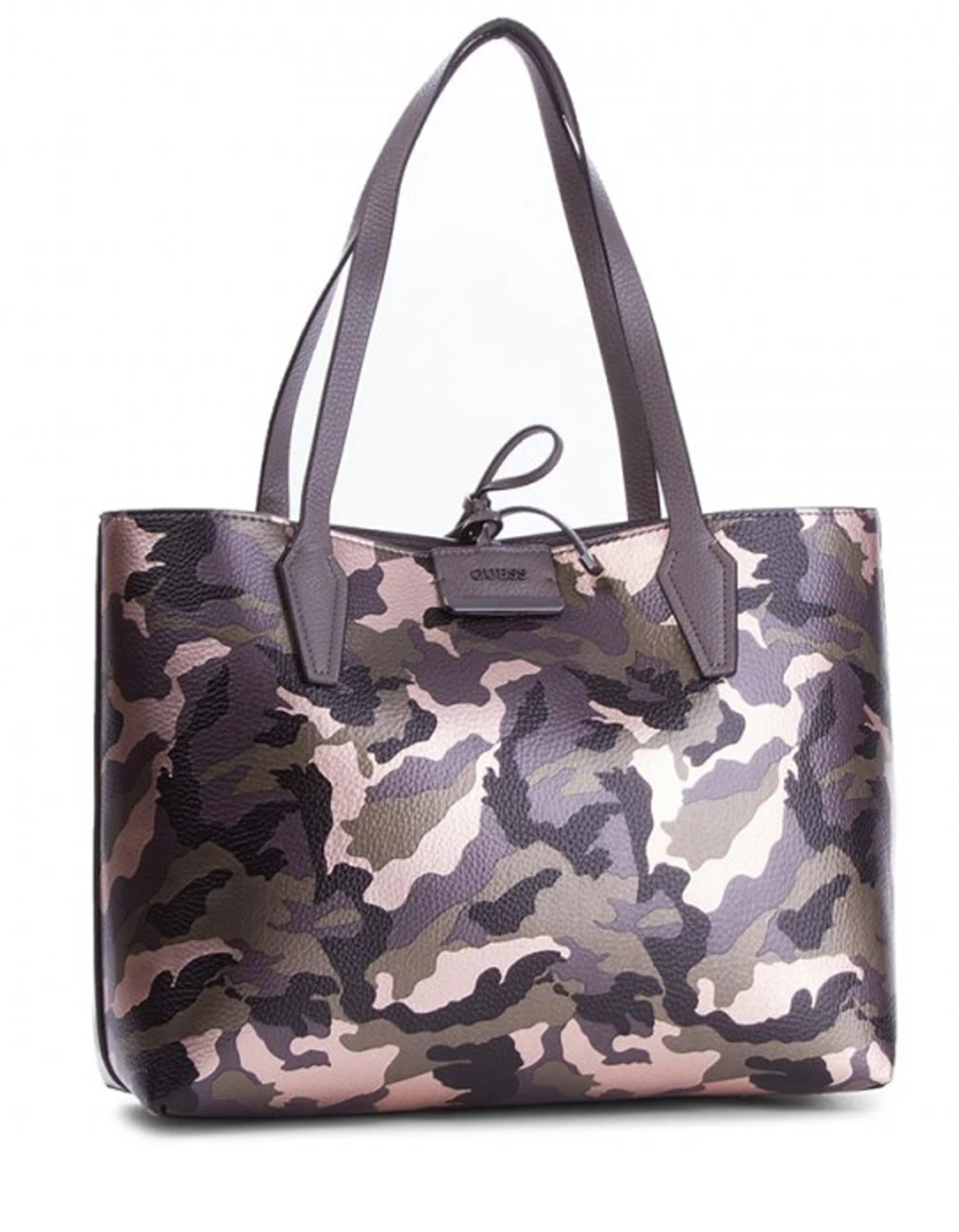 bolso camuflaje guess