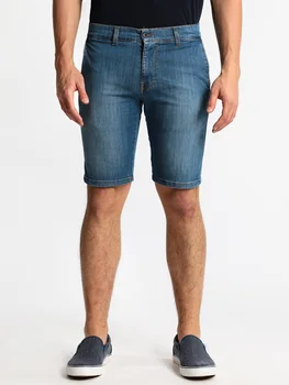 

Bermuda jeans mid waist-plus size