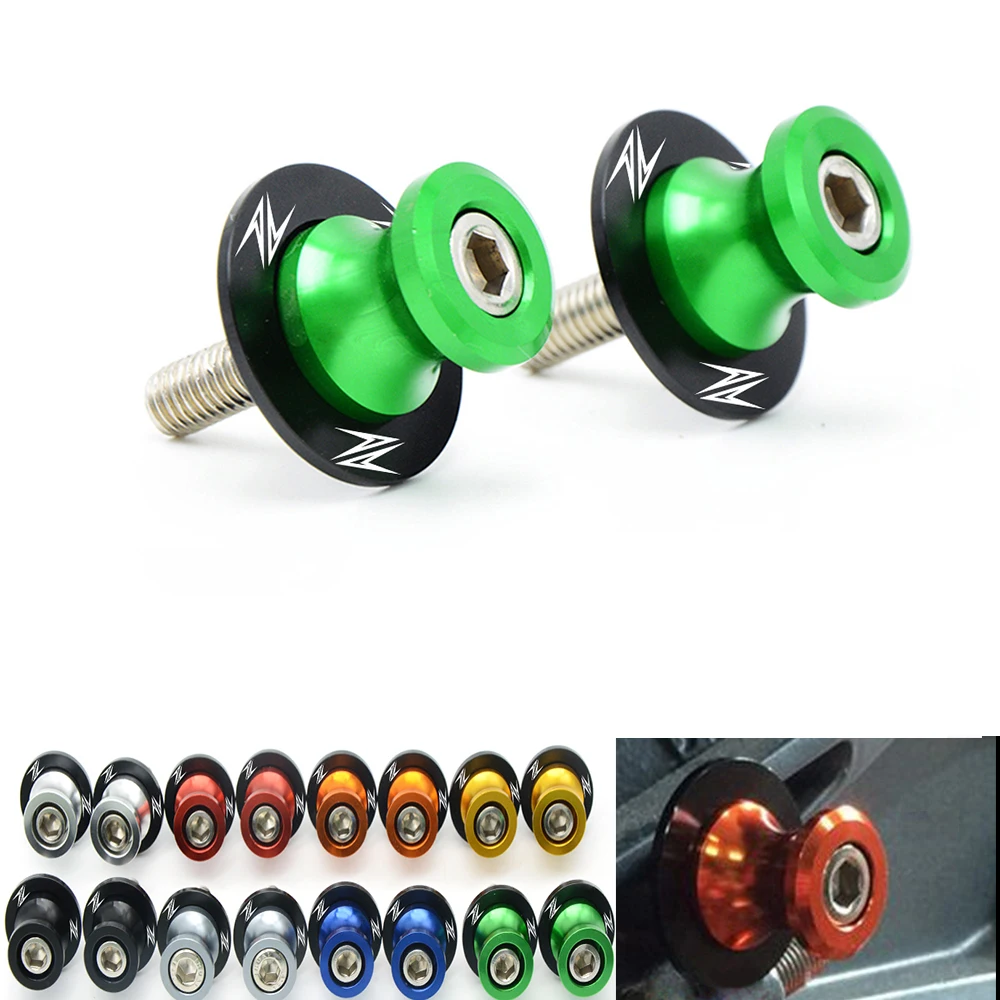 

CNCorangemotorcycle accessories Motorcycle Swingarm Sliders Spools For Kawasaki Z250 2013-2015 Kawasaki Z750 2007-2011 Kawasa