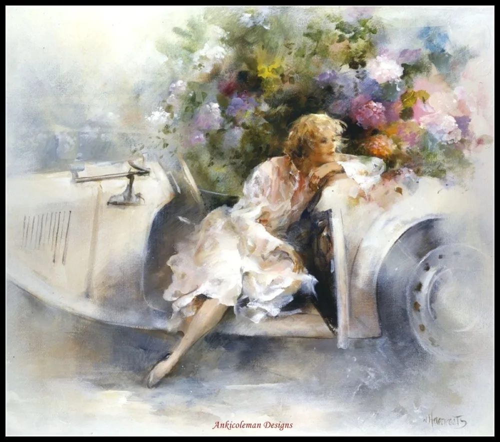 

Day Dreaming - Counted Cross Stitch Kits - Handmade Needlework For Embroidery 14 ct Cross Stitch Sets DMC Color
