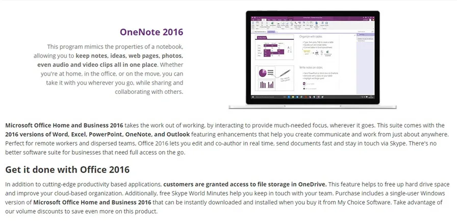 onenote 2016