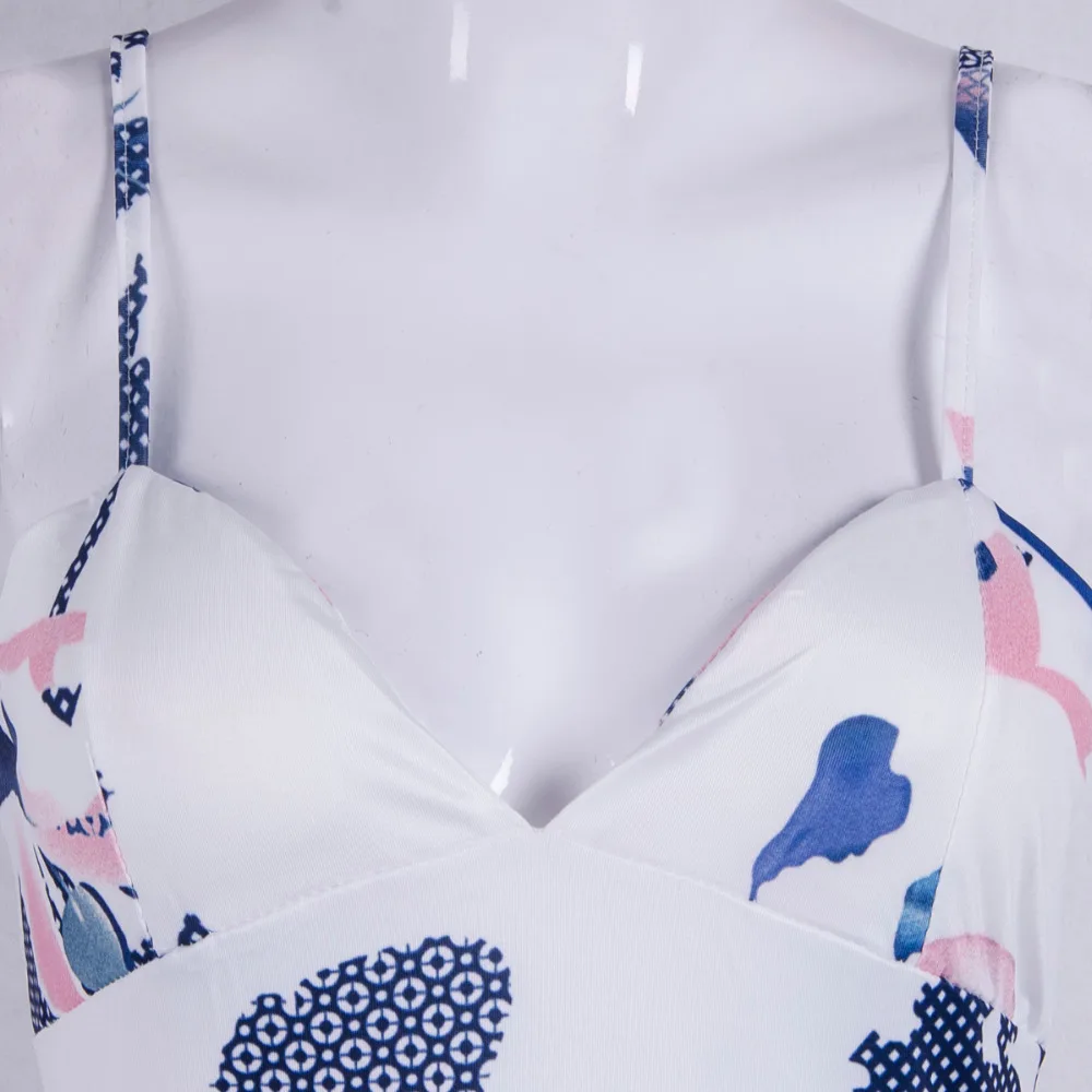 Женское облегающее платье Qipao модное Платье До Колена без рукавов с цветочным