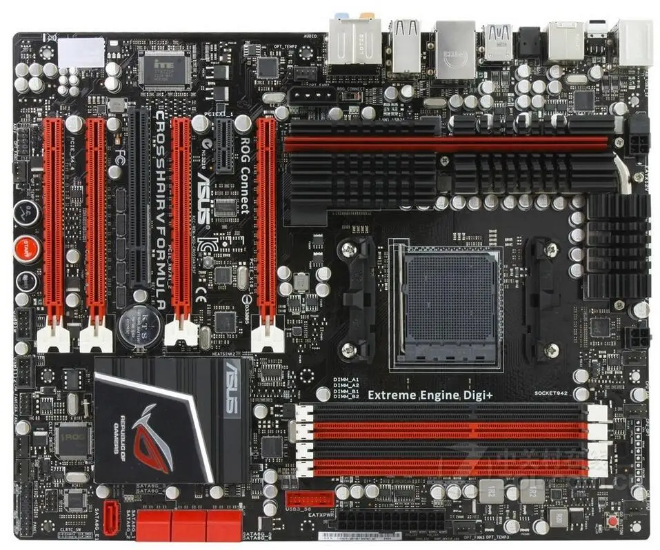 Разъем AM3 + для ASUS Crosshair V formala оригинал б/у AMD 990FX материнская плата DDR3 USB3.0 SATA3 |