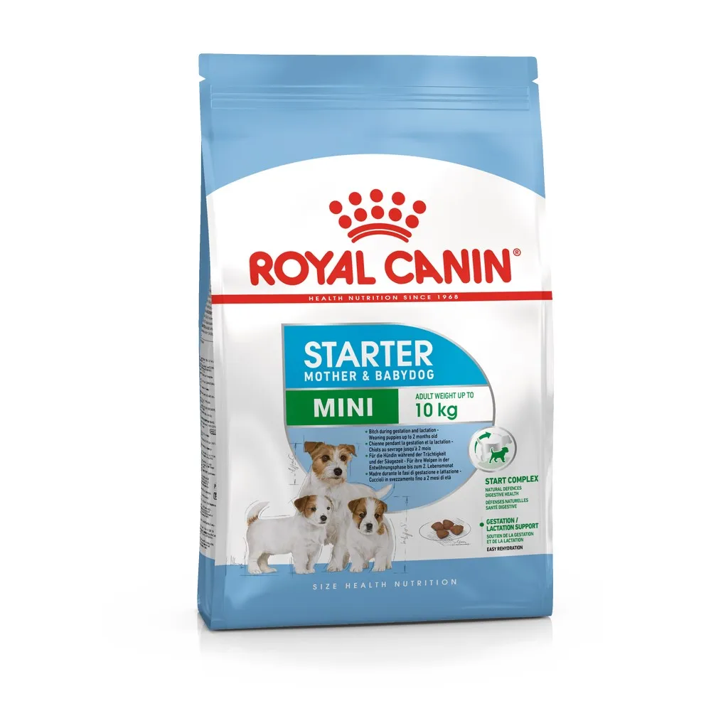 Royal Canin Mini Starter корм для щенков до 2 месяцев, беременных и кормящих сук, 8,5 кг