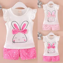 ISHOWTIENDA/Одежда для маленьких девочек топы с рукавами-крылышками и бантом в горошек; комплект повседневной одежды; одежда для маленьких девочек коллекция года; Roupa Infant