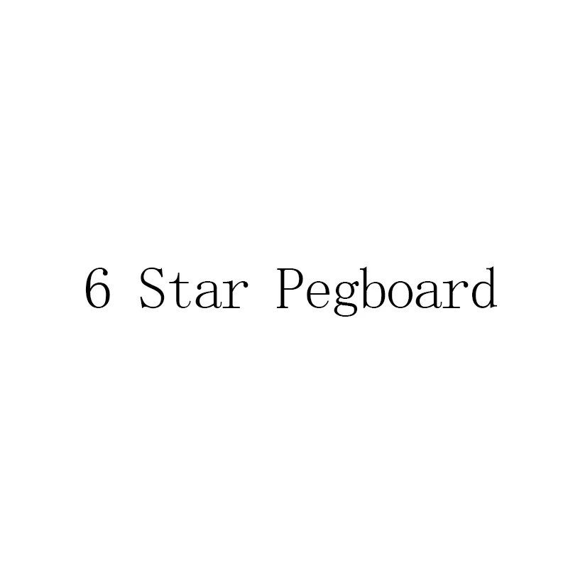 5mm Perler Beads Pegboards-star