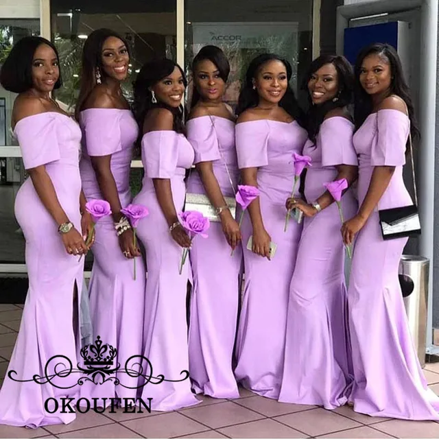 Lilac Bridesmaid Dresses