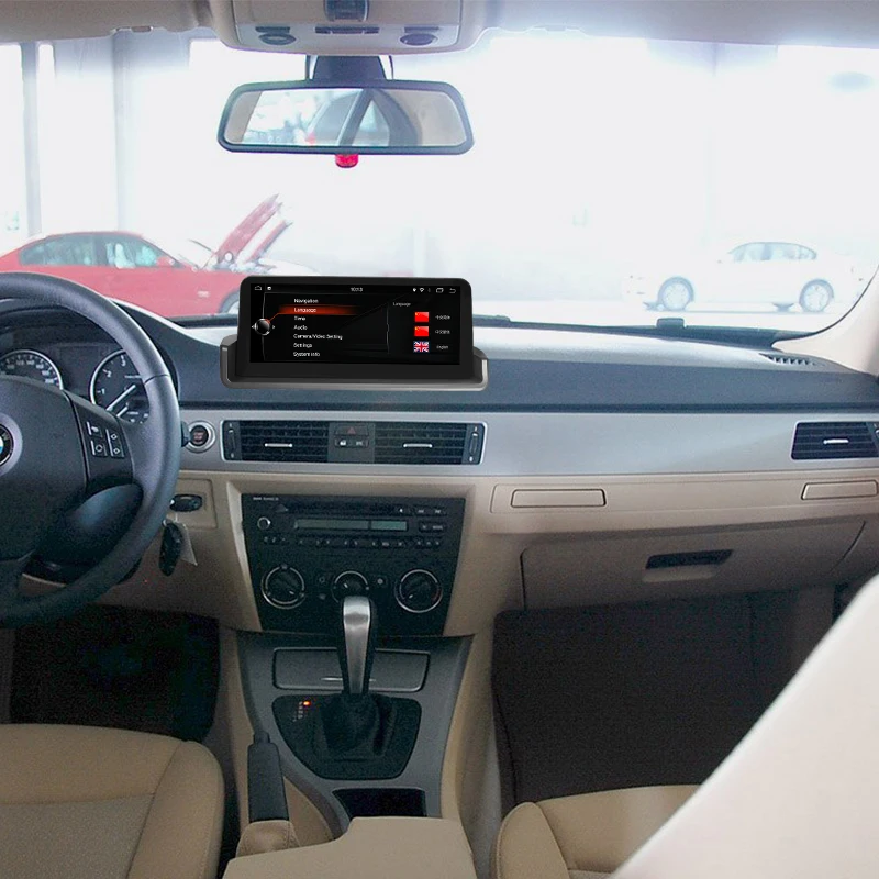 Автомобиль gps навигация для BMW 3 серии E90 E91 E92 E93 2005 до 2012 PX6 6 core Android 8 1 10 25 &quotIdrive