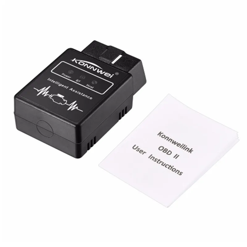 KONNWEI KW912 Bluetooth OBDII ELM327 универсальный автомобильный сканер OBD2 считыватель ошибок