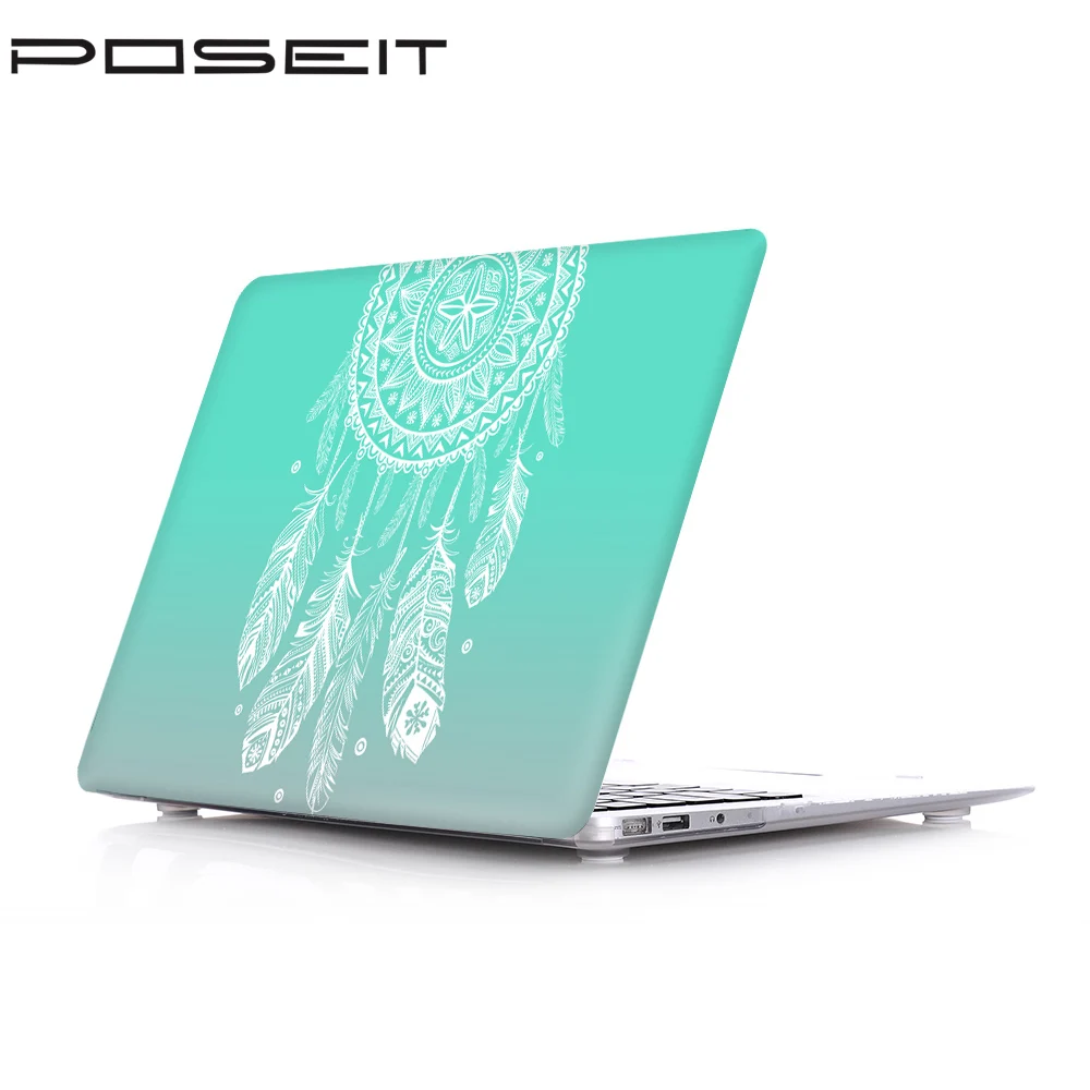 POSEIT For Alppe Macbook Pro 13 15 Touch Bar 13 15 Air 11 13 Pro 12 13 15 Retina Laptop Shell+Keyboard Cover+Dust plug