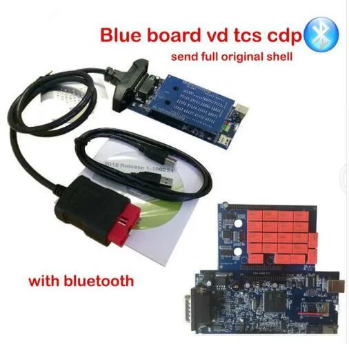 DHLFree! Новый vci vd tcs cdp Pro Plus 2015 2 программное обеспечение Бесплатная активация bluetooth