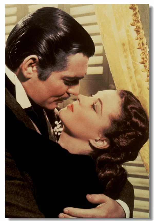 Пользовательские холщовые настенные картины с ветром плакат Vivien Leigh стикер