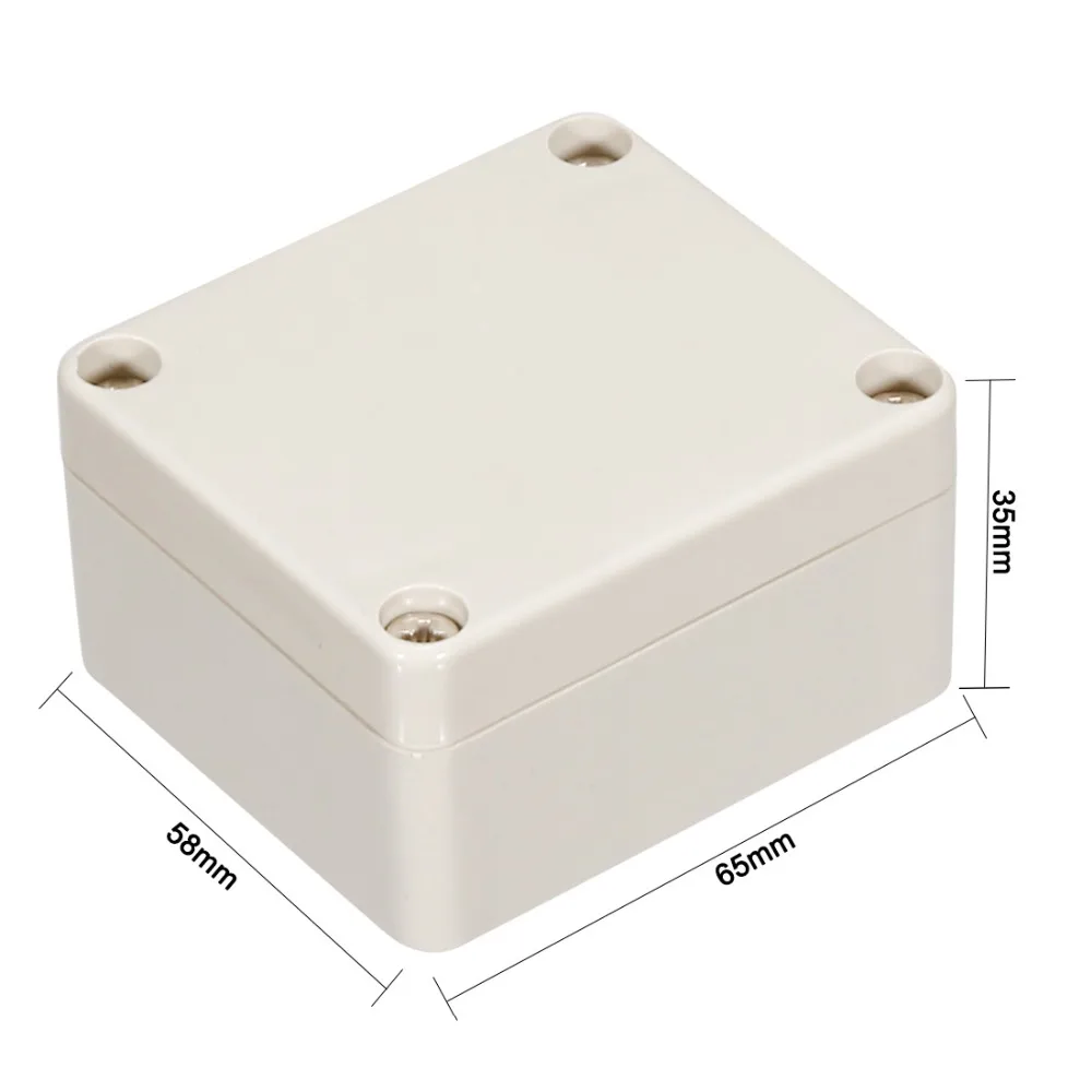 Uxcell 1 шт. водонепроницаемый IP65 IP67 DIY Электронный ABS РАСПРЕДЕЛИТЕЛЬНАЯ КОРОБКА
