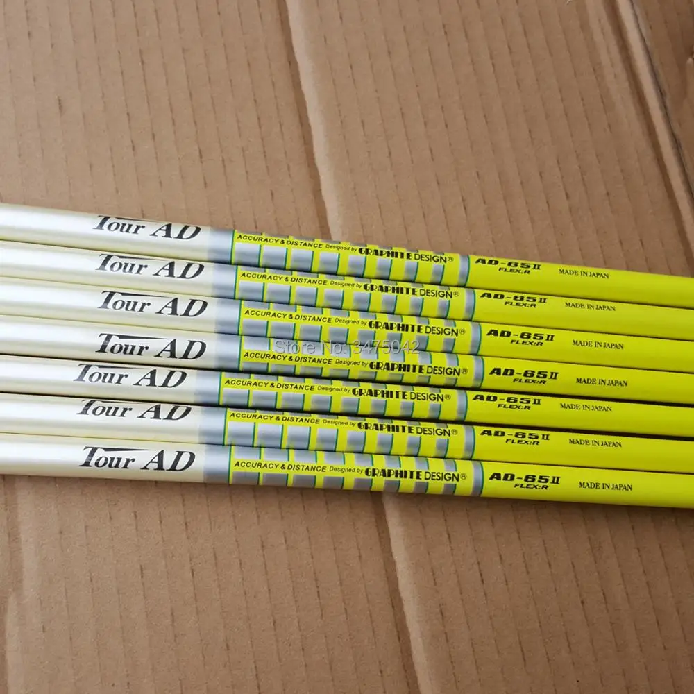 

Free shipping Golf Irons Clubs shaft TOUR AD 65II Graphite Golf shaft Regular or Stiff or SR flex 10pcs/lot Golf clubs shaft