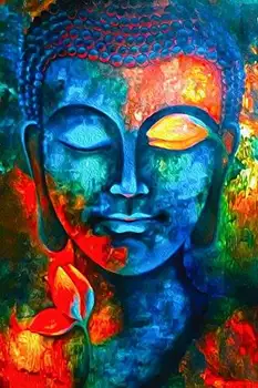 

Full Square&round drill 5D DIY Diamond embroidery Colored Buddha Diamond Painting Cross Stitch cat Rhinestone Mosaic decor gift