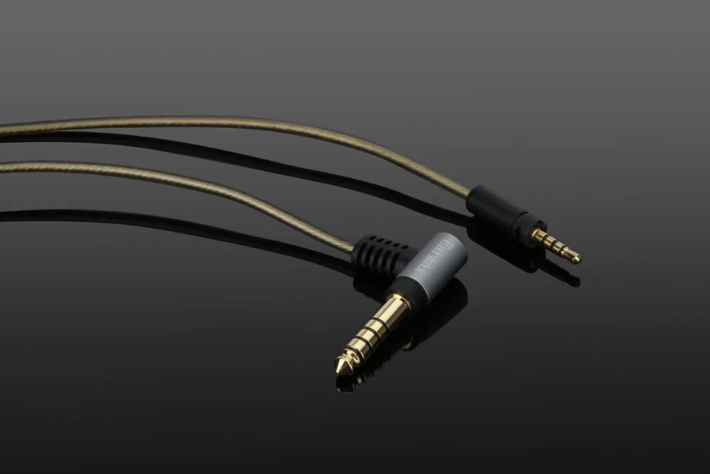 4,4 мм/2,5 мм OFC сбалансированный аудио кабель для Sennheise Momentum 1,0 2,0 3,0 беспроводные наушники на ухо