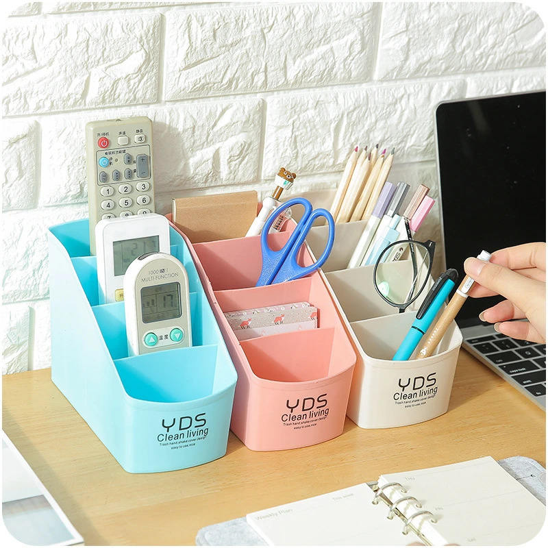 

Collection box modern creative living room multi-functional desktop packing box E102 plastic remote control box wholesale